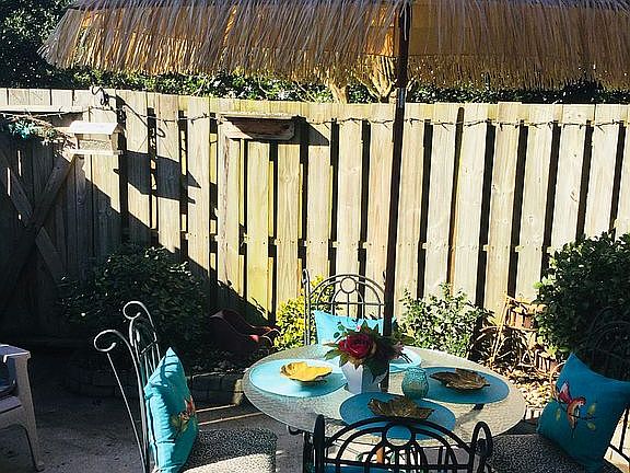 Beautiful outdoor patio 