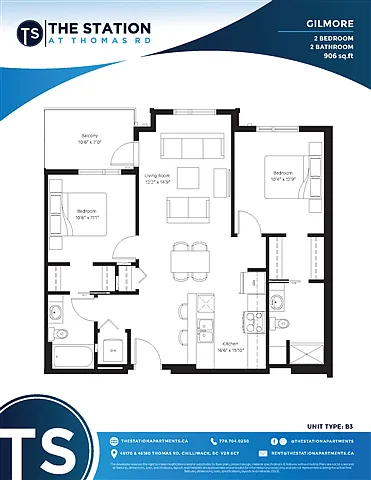 Floor plan B503