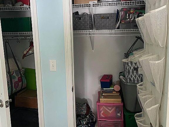 2 closets of 3 closets