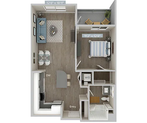 Floor plan A4U-766