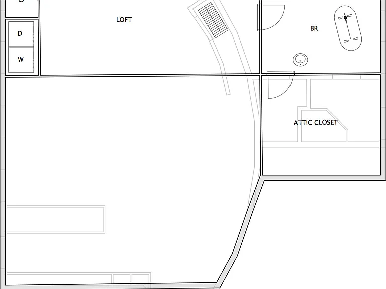 Apartment Layout (Upper Level)