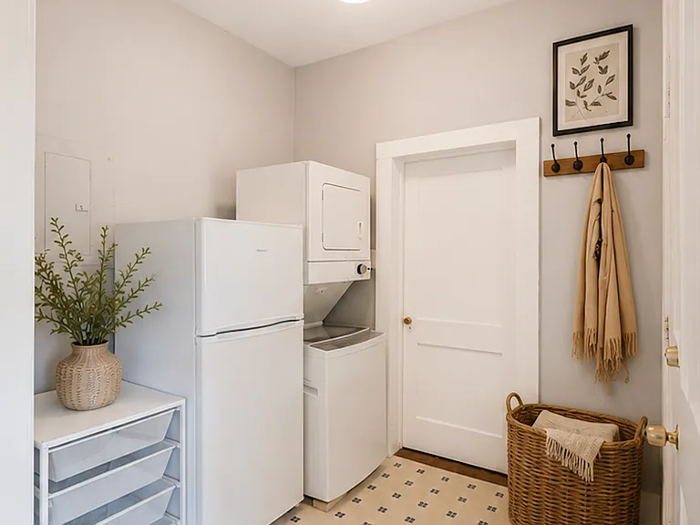 Entrance / Laundry (AI staged)