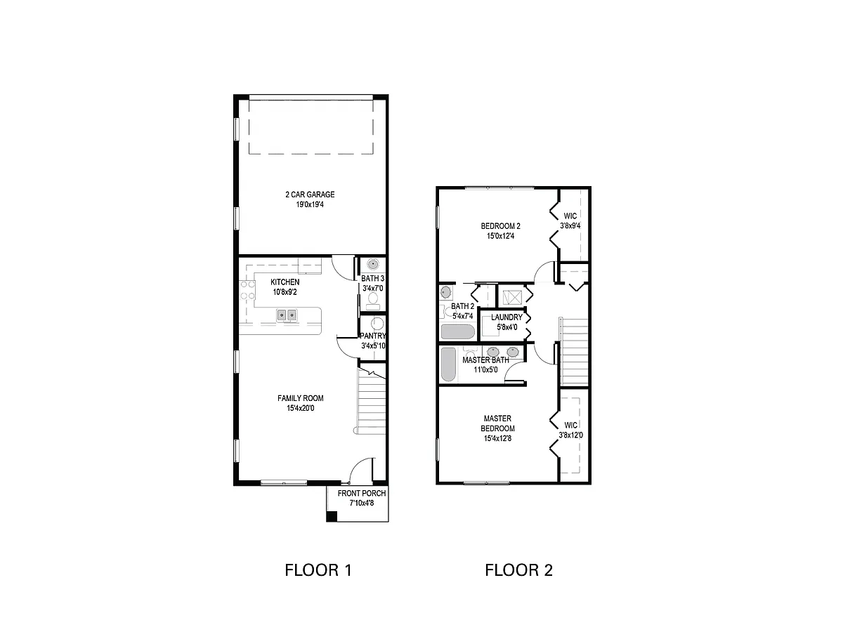 Floor plan WHITE OAK