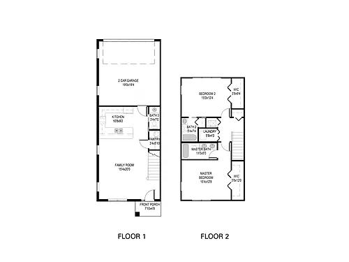 Floor plan WHITE OAK