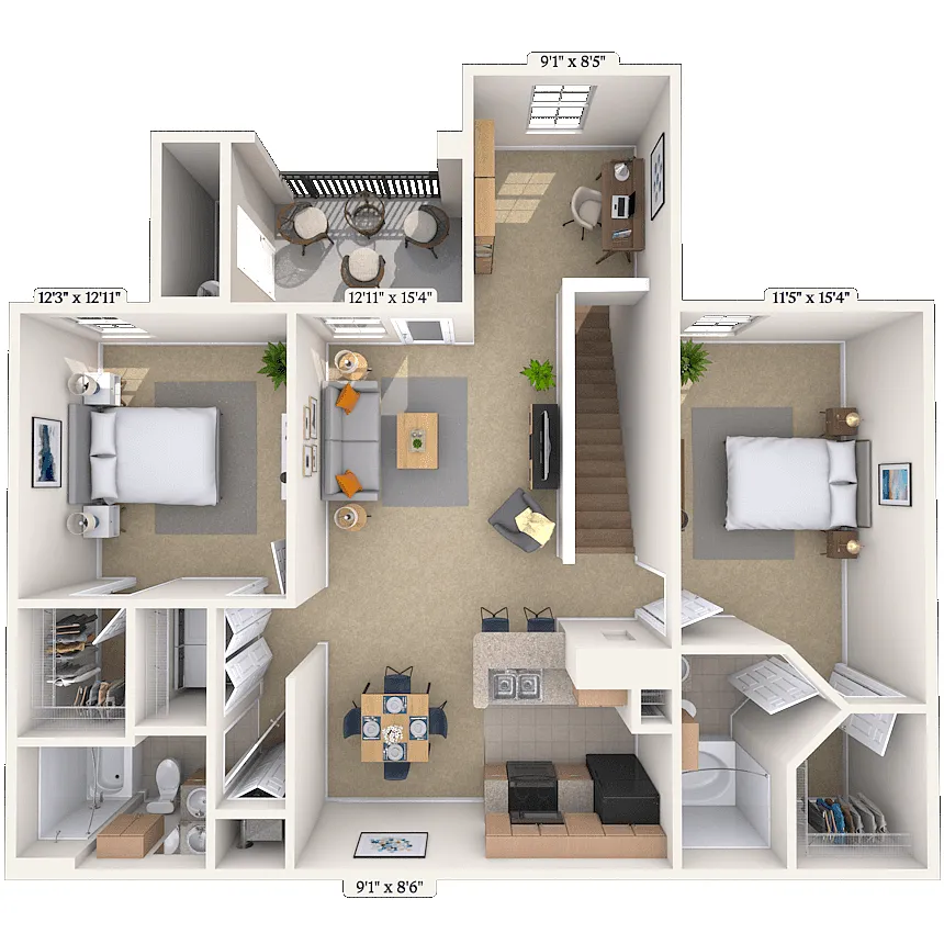 Floor plan 22B