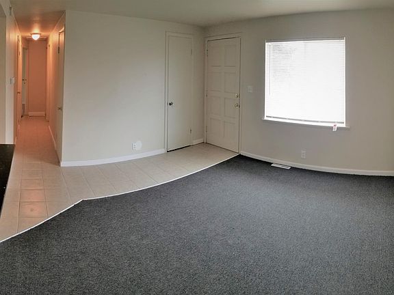 Living room and front door