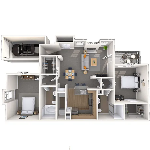 Floor plan The Woodland