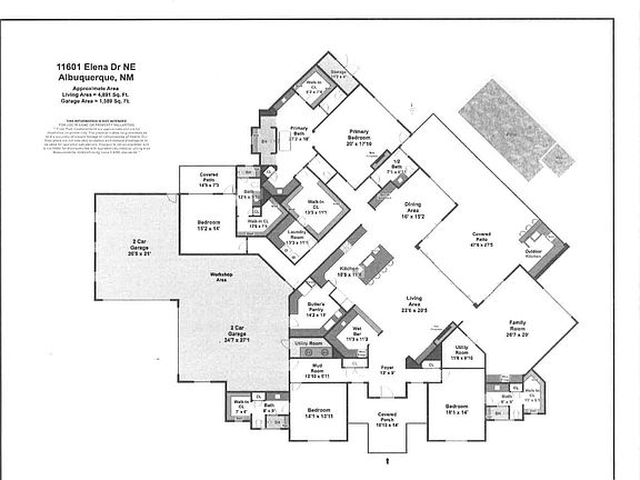 3rd image of 11601 Elena Dr NE