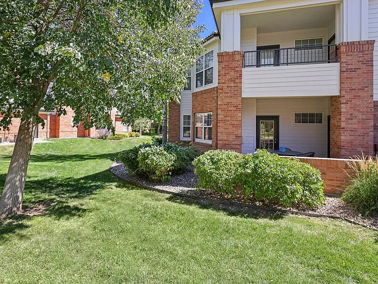 Select floor plans include bedrooms with attached patios