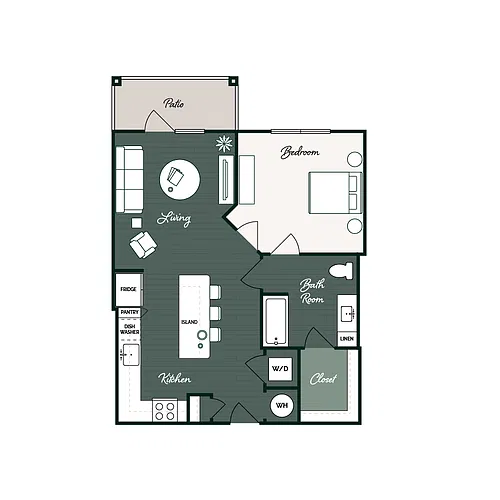 Floor plan A2 (a) ANSI