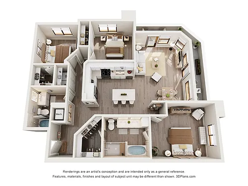 Floor plan C1