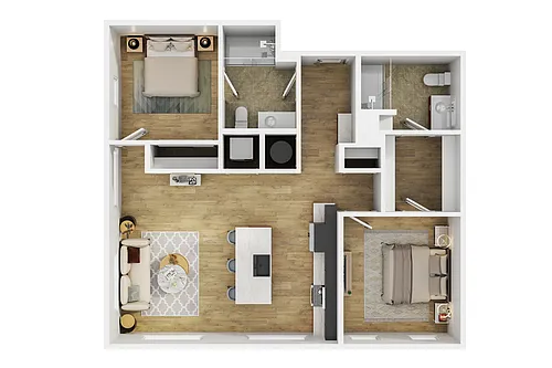 Floor plan 01 South