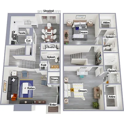 Floor plan The Santa Monica