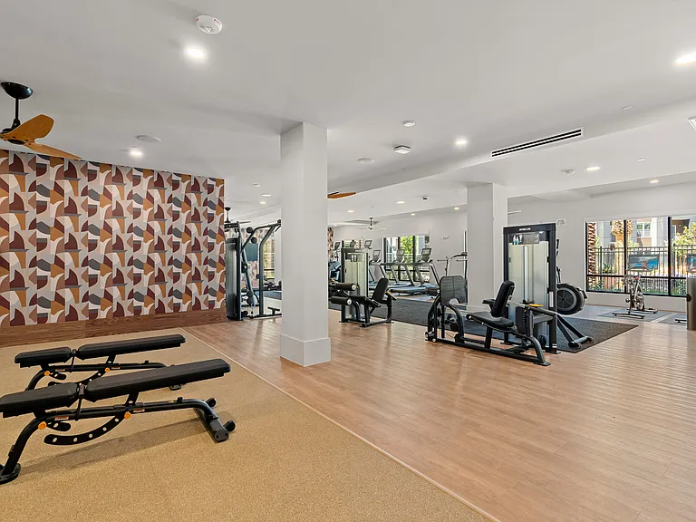 Stay active with state-of-the-art equipment