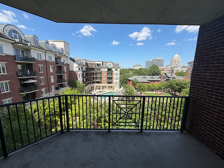 View from unit balcony