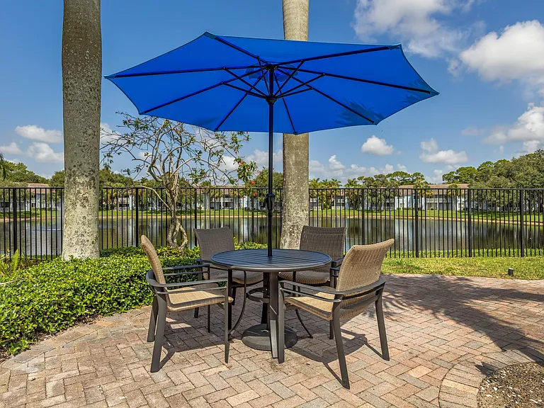 Community Outdoor Dining Area