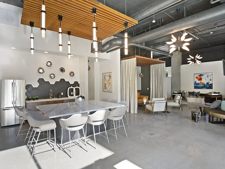 All new work from home hub with private meeting room spaces, printing center, and cyber bar