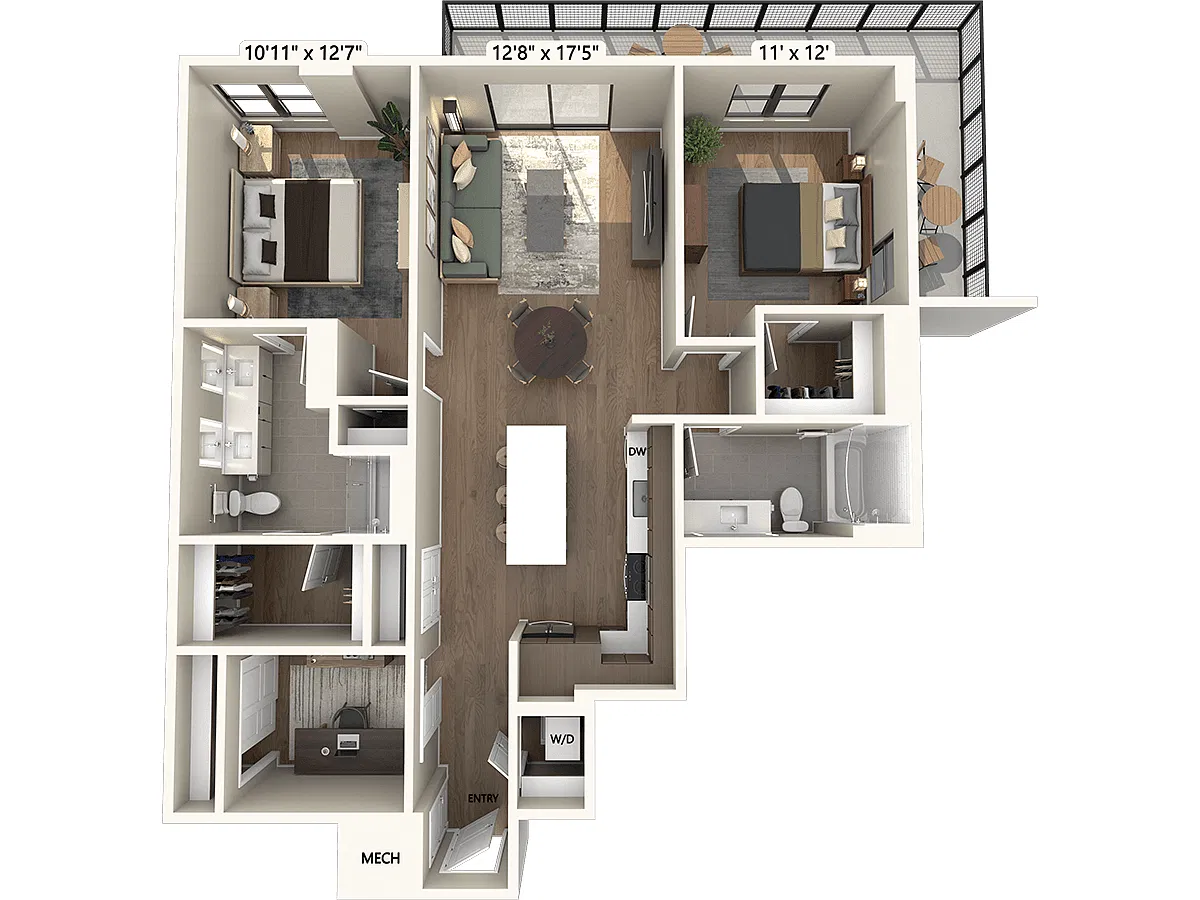 Floor plan B11-D-Scheme3