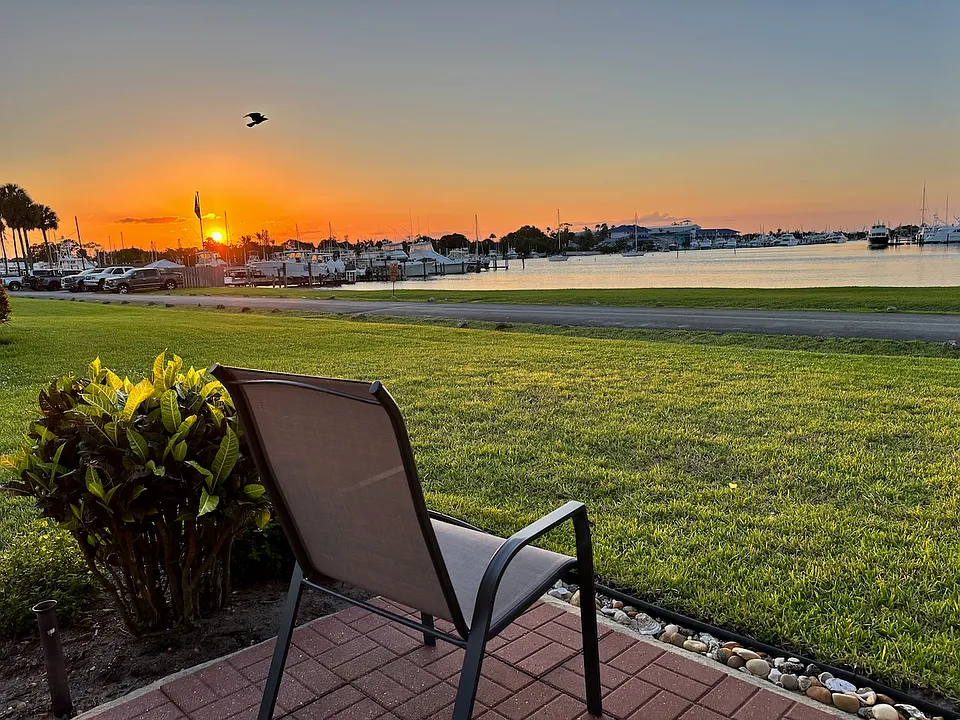 Sunset from your patio