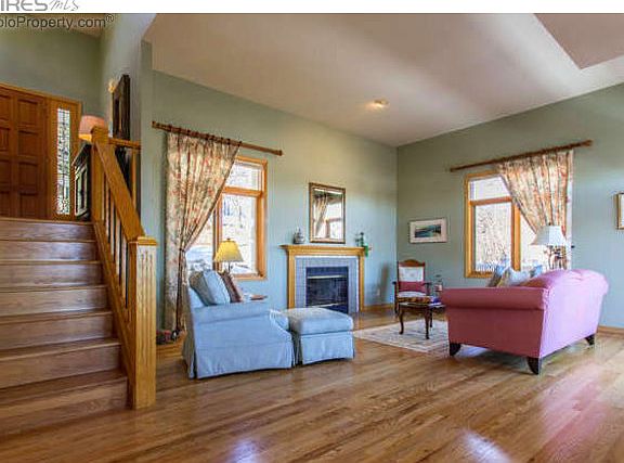 vaulted great room with fireplace
