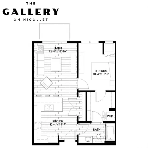 Floor plan The Willow