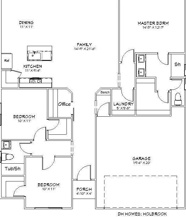 Spacious 1502 sq ft Living