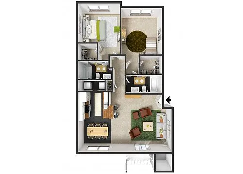 Floor plan Berkeley