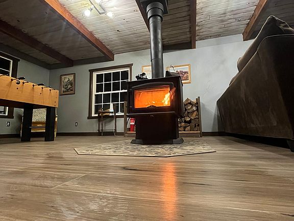 Cozy wood stove
