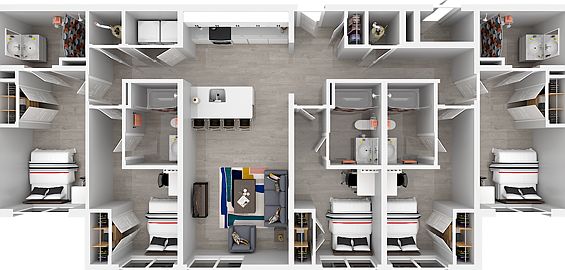 E1 | 5x5 | 1603 sq ft E1 | 5x5 | 1603 sq ft