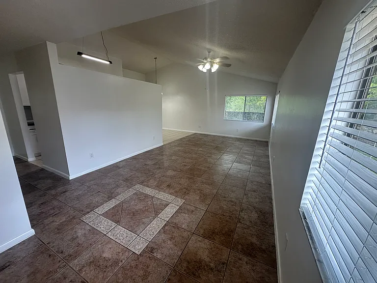 Main living Room, view from the front door.