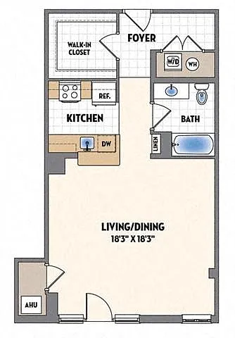 Floor plan S4AW WDU 120%