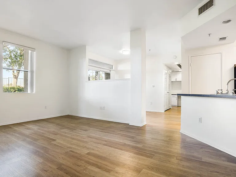 Living Room with Hard Surface Flooring