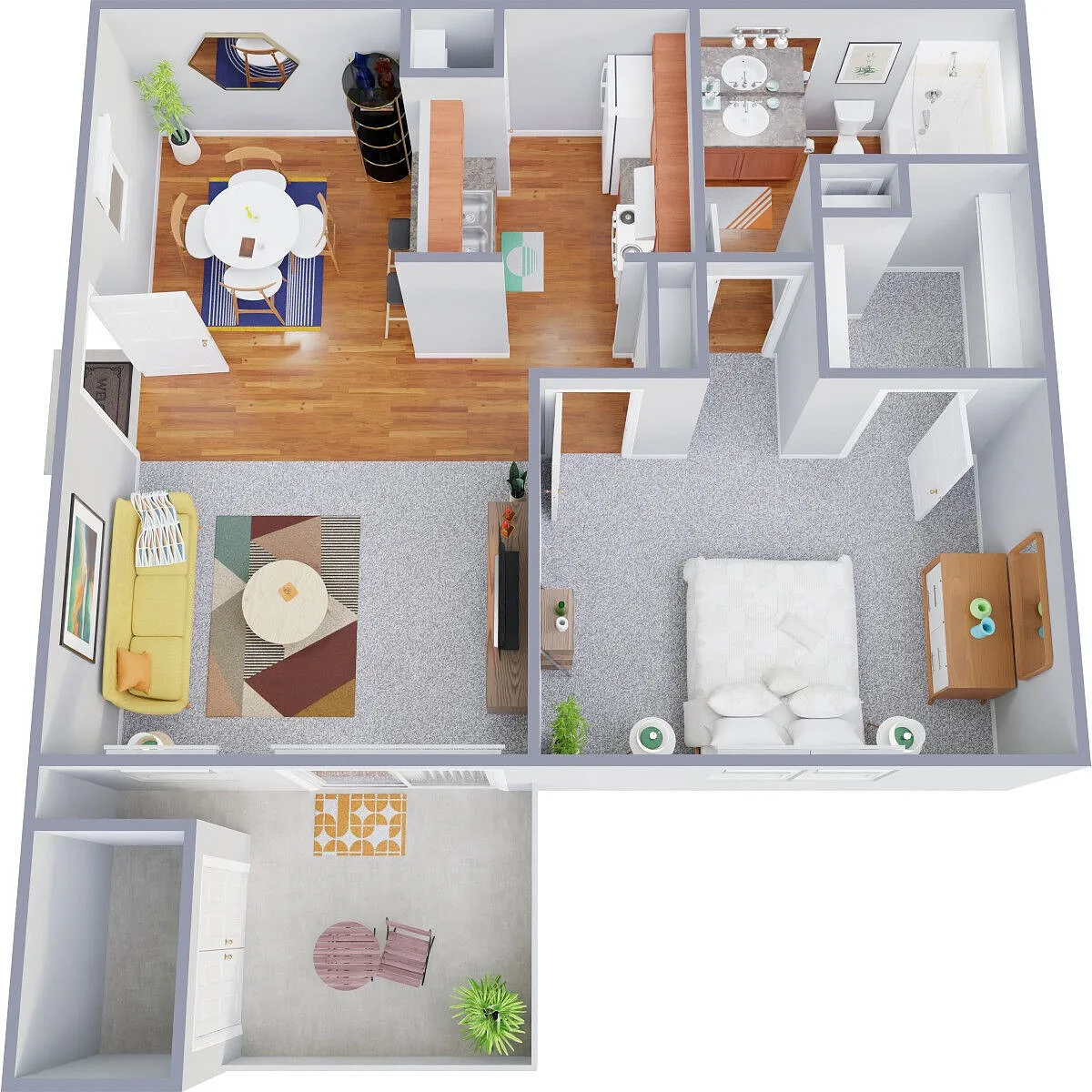 Floor plan A1