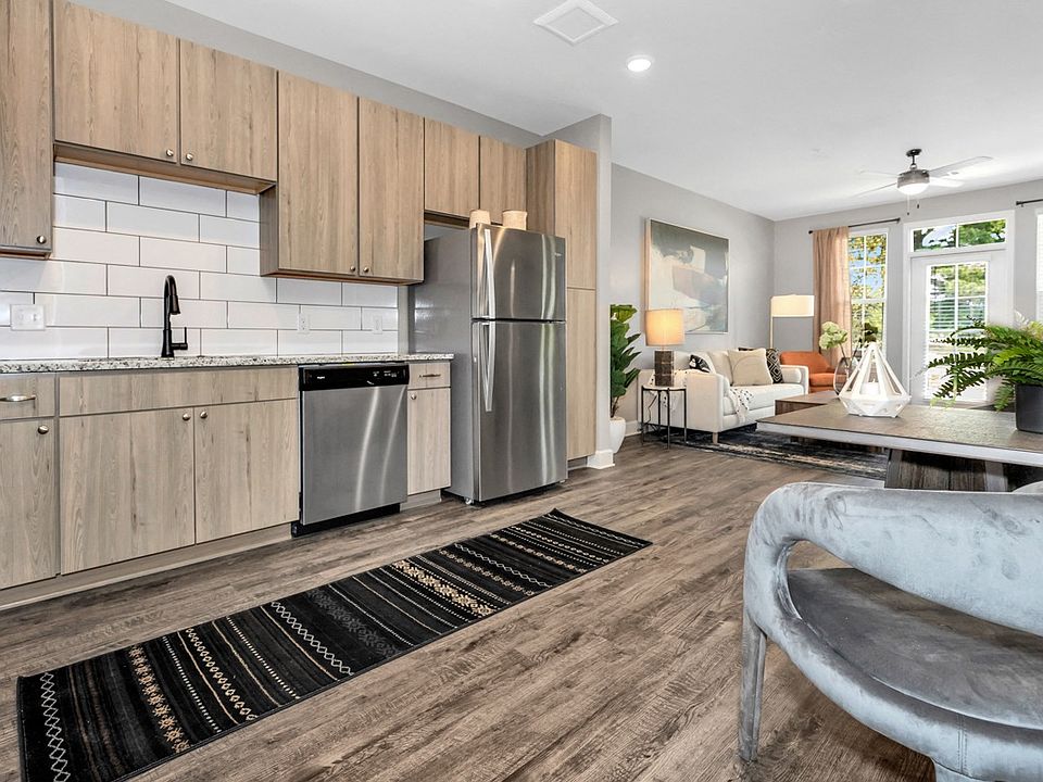 Kitchen and Living Room