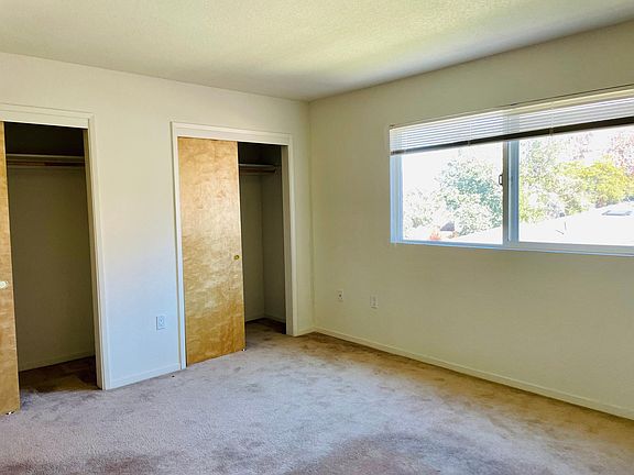 Rear bedroom overlooking the backyard