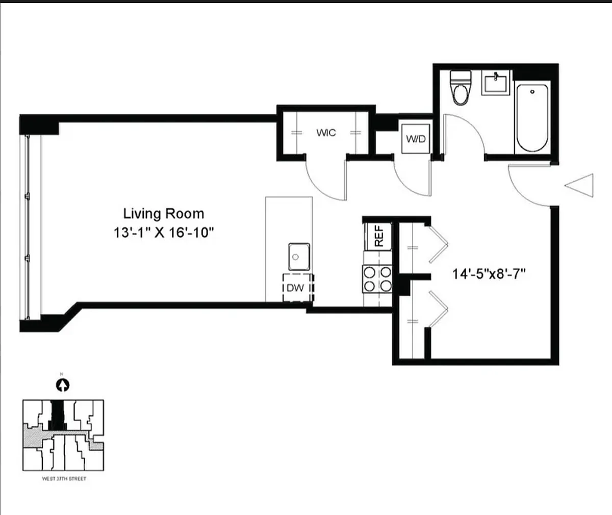 Building Photo - 321 W 37th St #5C