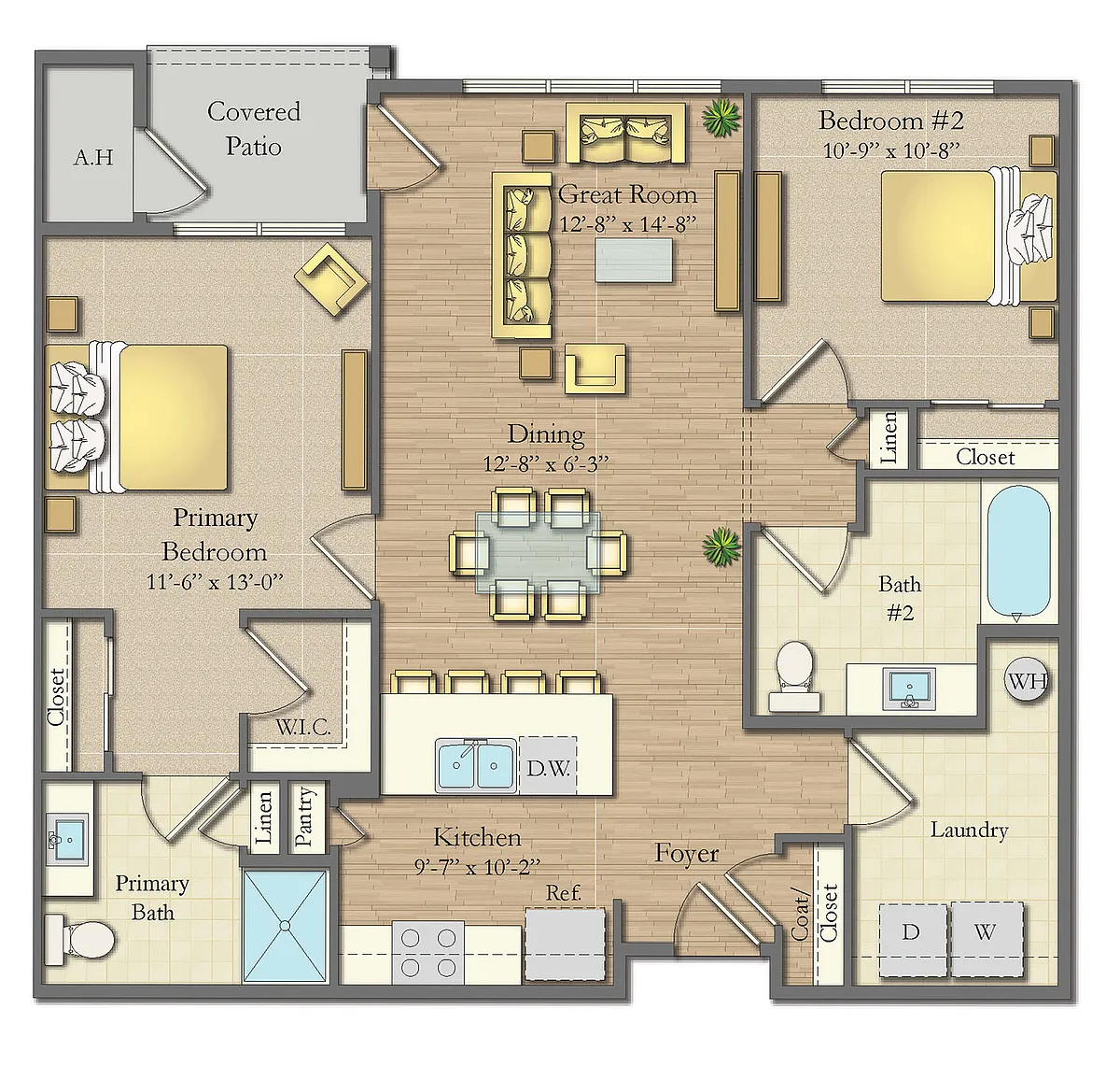 Floor plan Devonshire