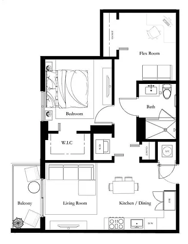 Floor plan SDA3