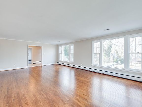 Floor to ceiling windows in living room
