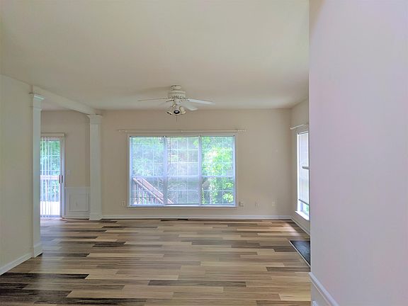 Foyer looking into living room