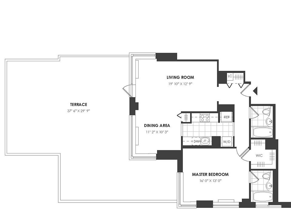 2nd image of 55 W 26th St APT 37F