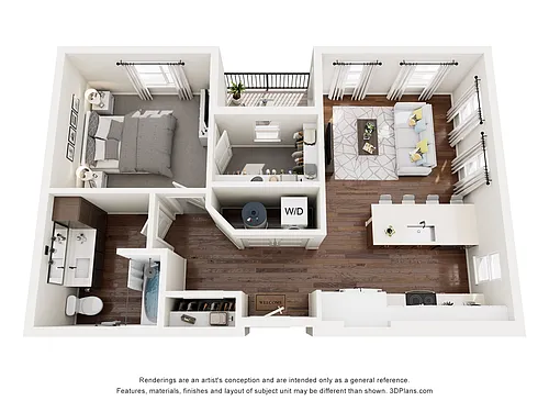Floor plan Huron