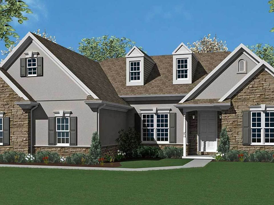 Elevation B - Optional Features Shown