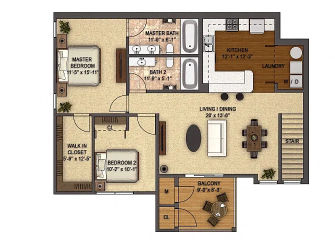 Floor plan Devonwood Reserve (2nd Floor)