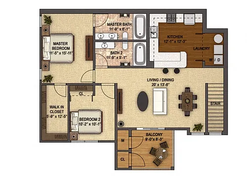 Floor plan Devonwood Reserve (2nd Floor)
