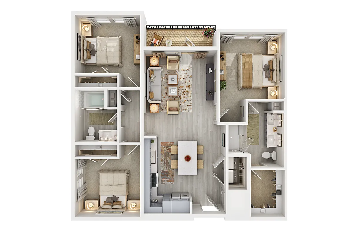 Floor plan C1