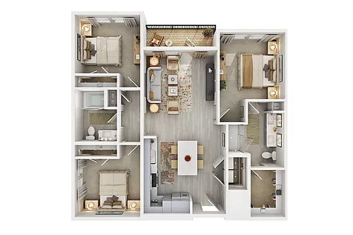 Floor plan C1