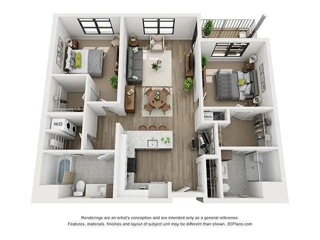 Floor plan Union