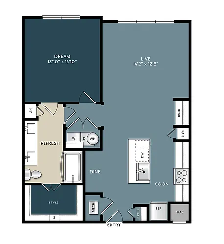 Floor plan A52