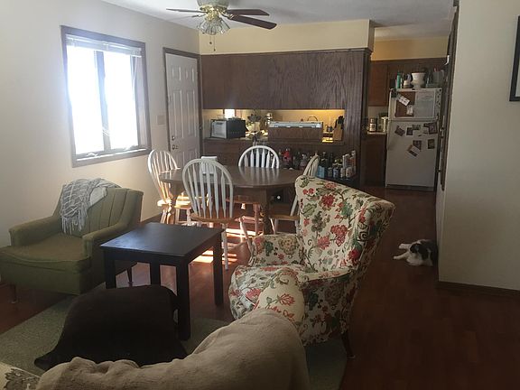 Living and Dining room open to kitchen